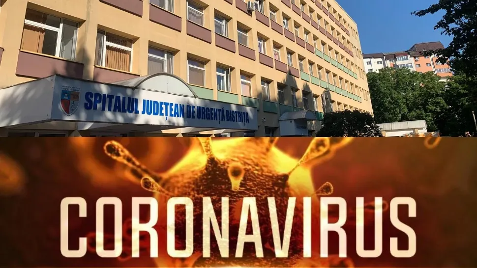 Carantină la Spitalul de Urgență Bistrița. Foto: Facebook
