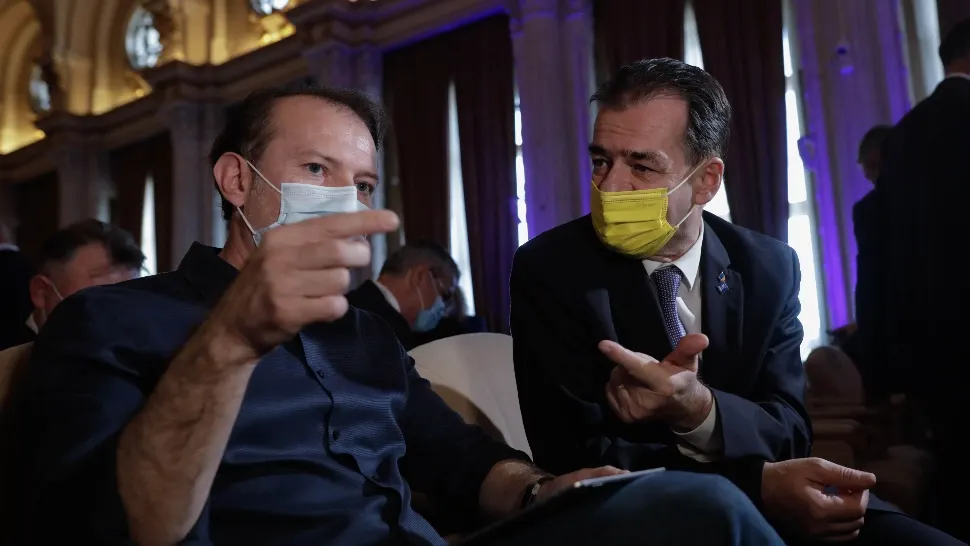 Florin Cîțu și Ludovic Orban / Foto: Inquam Photos