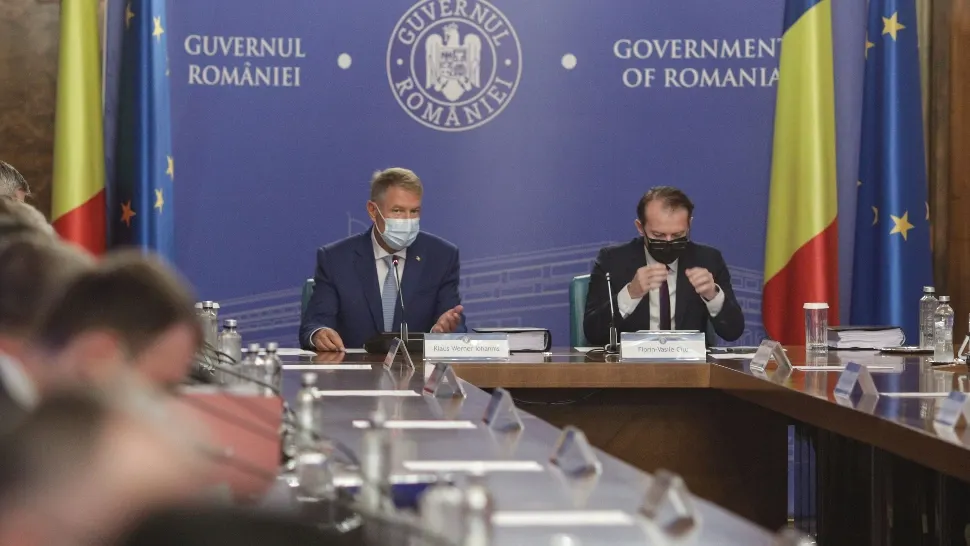Klaus Iohannis și Florin Cîțu / Inquam Photos / Octav Ganea