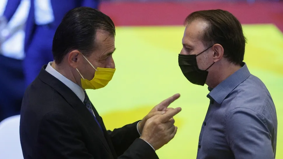 Ludovic Orban și Florin Cîțu / Foto: Inquam Photos