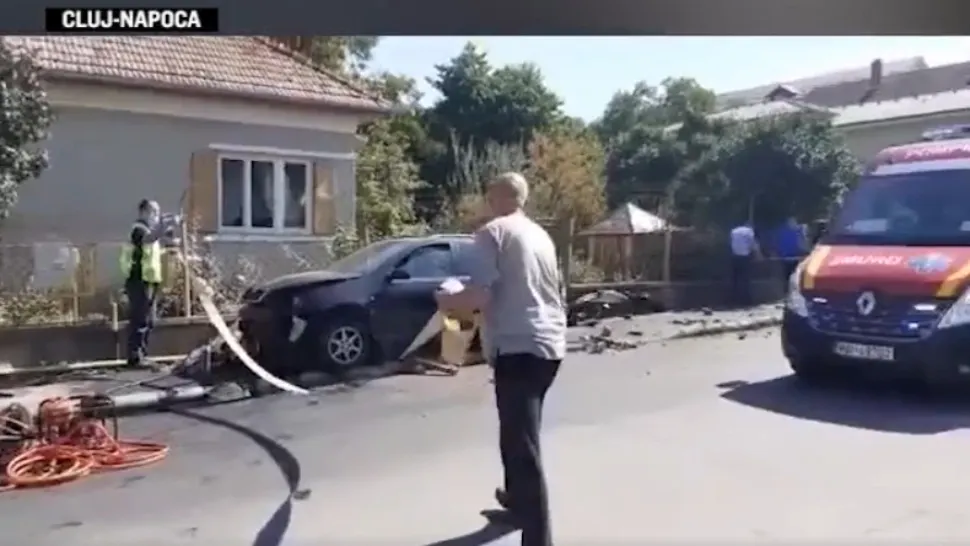 Accident Cluj / Captură foto