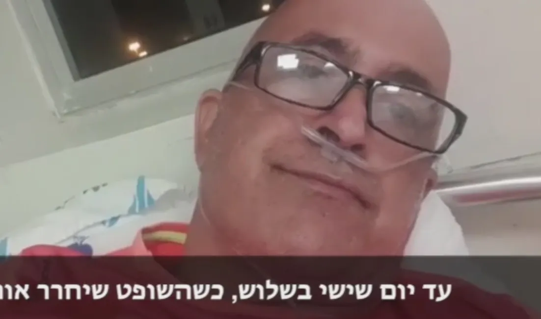 Anti-vaccinistul israelian Hai Shoulian / Captură video