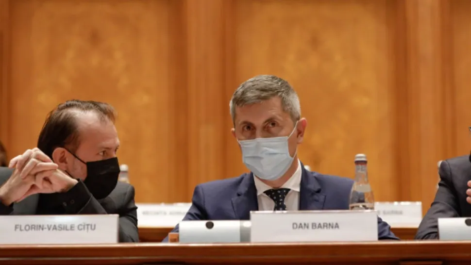 Dan Barna și Florin Cîțu Foto: INQUAM