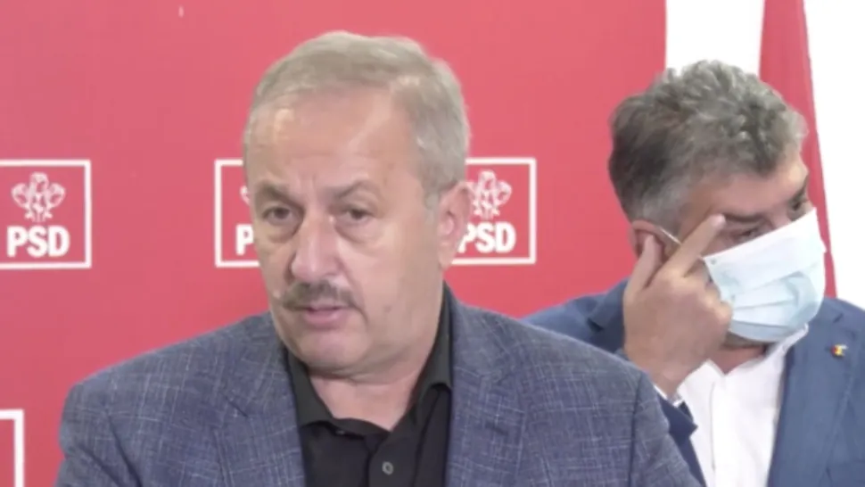 Vasile Dîncu și Marcel Ciolacu