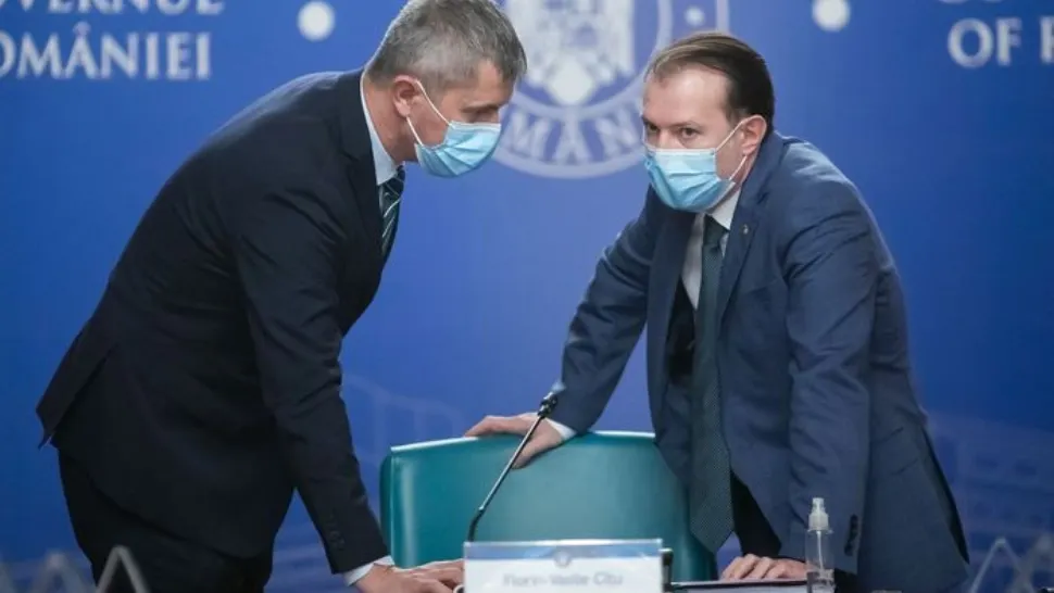 Florin Cîțu și Dan Barna