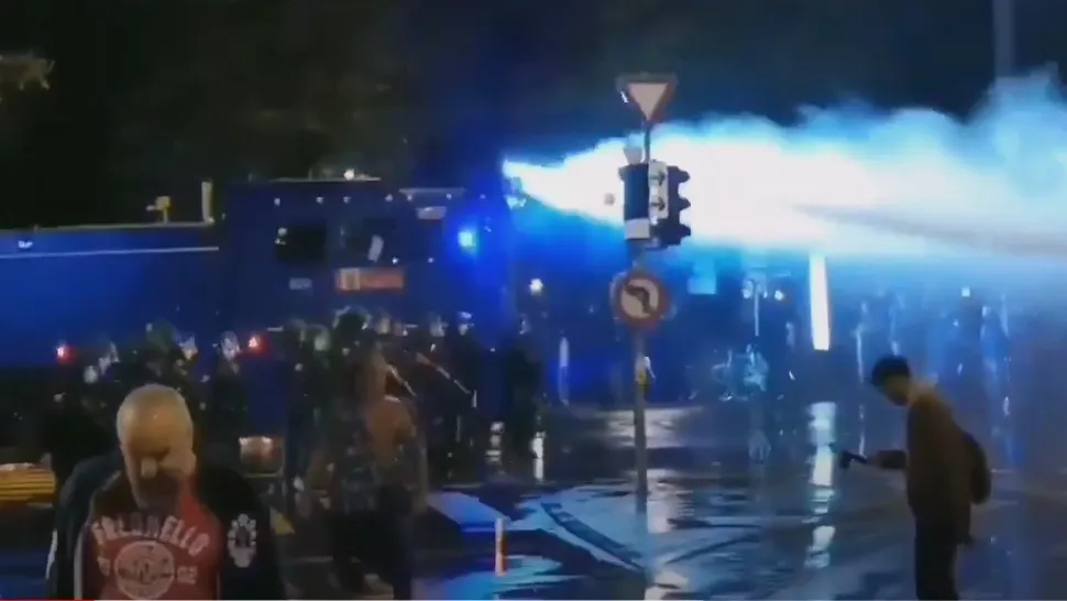 Proteste în Elveția. Foto: captură YouTube