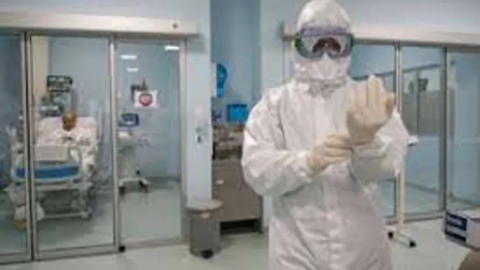Focar Covid spital - imagine de arhivă