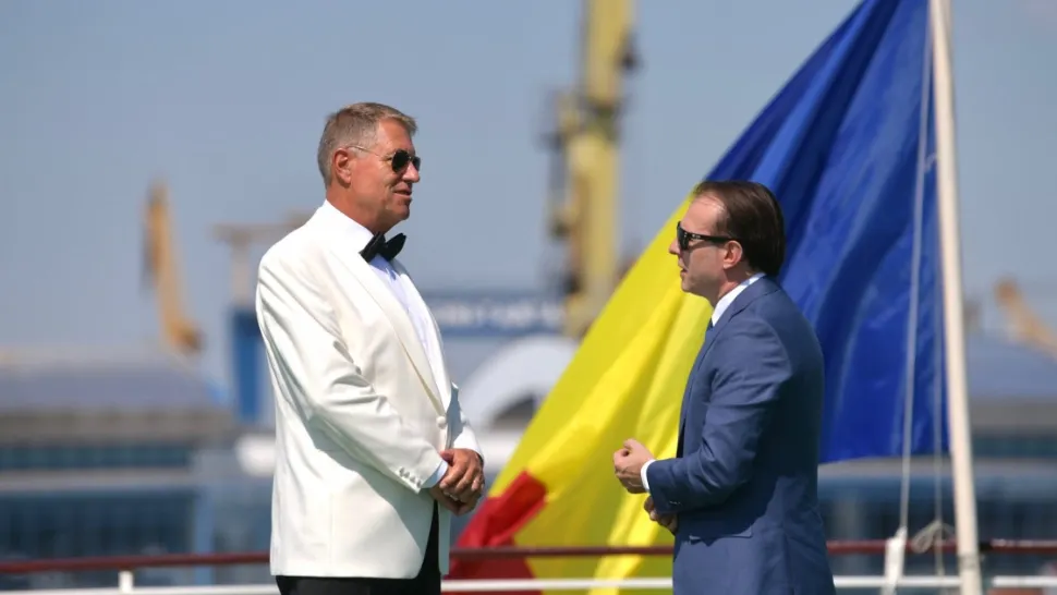 Klaus Iohannis și Florin Citu