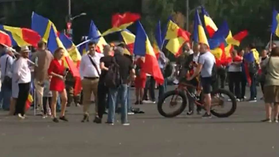 Protest împotriva certificatului verde