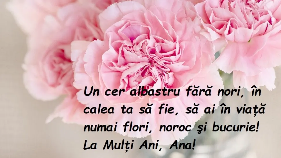 Sfânta Ana - mesaje și urări de La mulți ani!