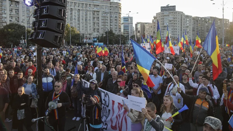 Proteste București. Foto: Inquam Photos / Octav Ganea