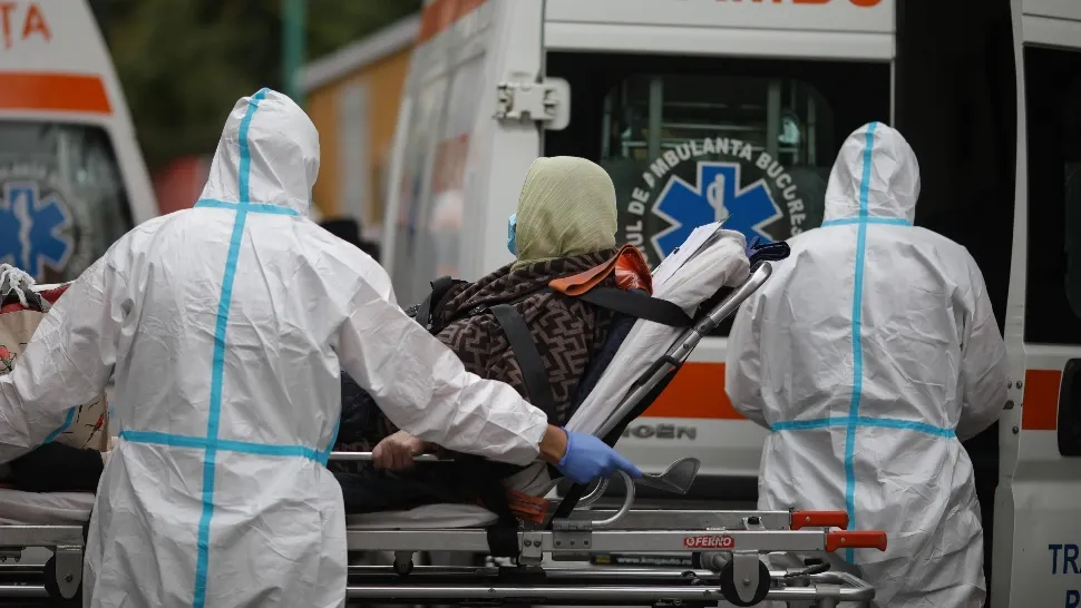 Pacienți COVID primiți la spital / Inquam Photos / Octav Ganea