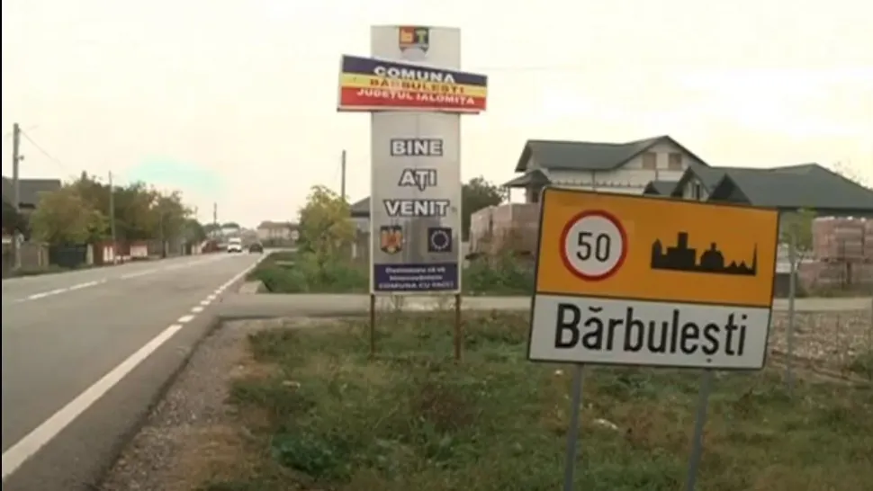 Bărbulești, comuna care nu crede în vaccin. Foto/Captură video