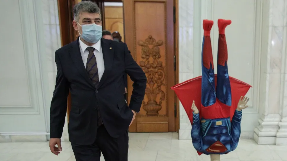Ciolacu nu prea are timp pentru negocieri cu Cîțu. Foto/Inquam Photos/Octav Ganea