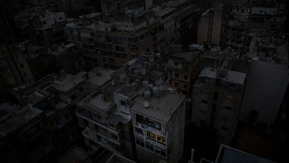 Criză energetică în Liban. Țara a fost lăsată în beznă. Foto/Profimedia