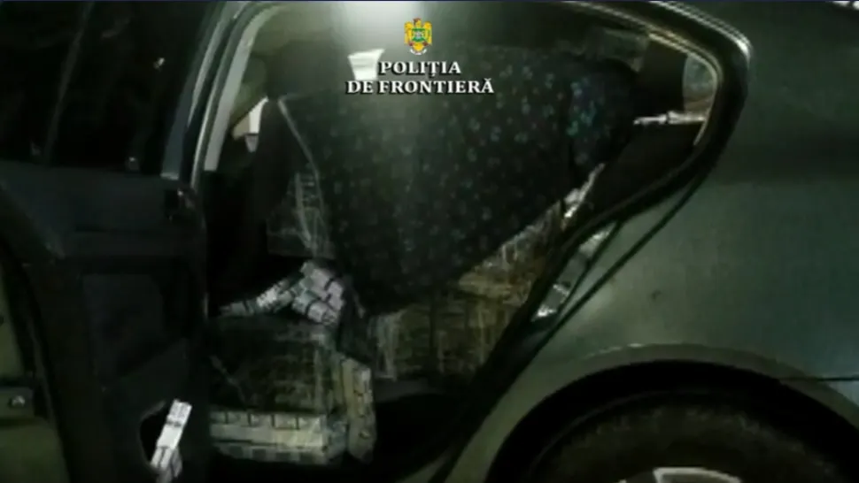 Țigări de contrabandă, confiscate