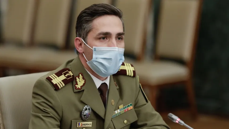 Valeriu Gheorghiță, coodonatorul campaniei naţionale de vaccinare antiCovid / Inquam Photos/Octav Ganea