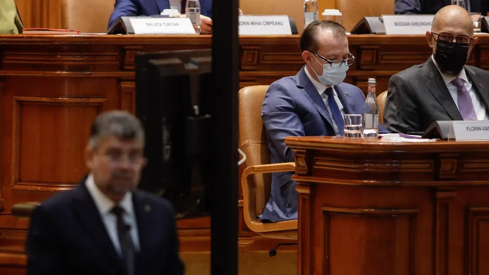 Marcel Ciolacu și Florin Cîțu / Foto: Inquam (arhivă)