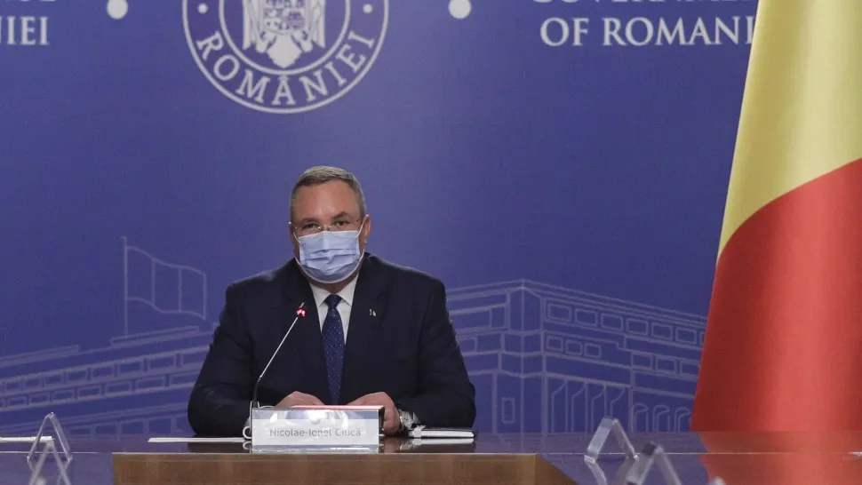 Nicolae Ciucă, premierul României Foto: INQUAM/Octav Ganea