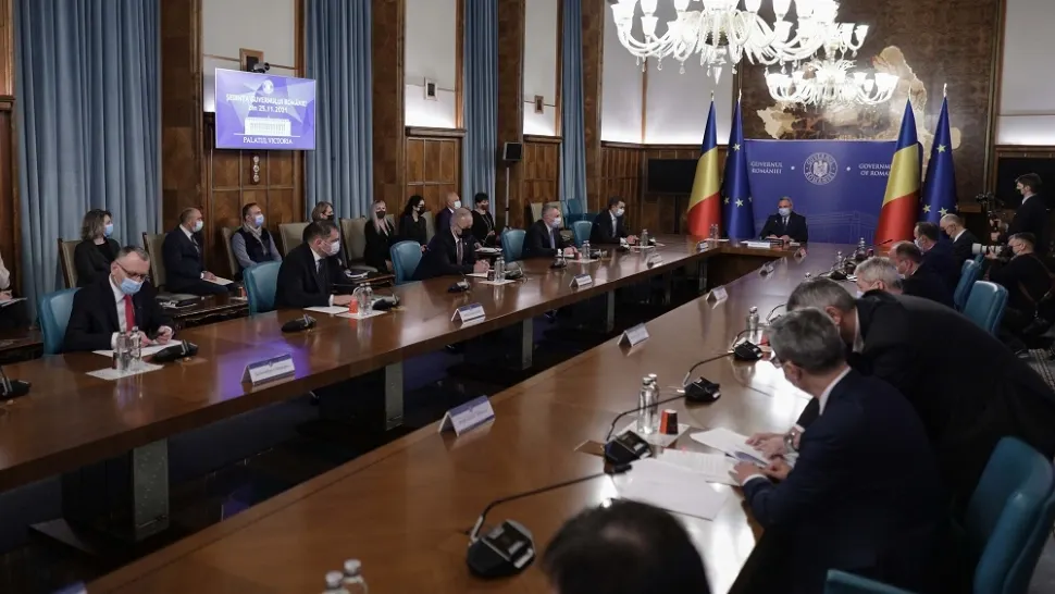 Prima ședință a Guvernului Ciucă (Inquam/O. Gane)