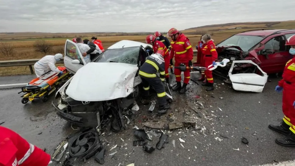 Accident teribil, în Suceava