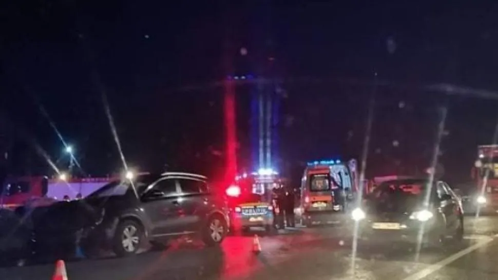 Autospecială de Poliție, implicată într-un grav accident / Foto: Turda News