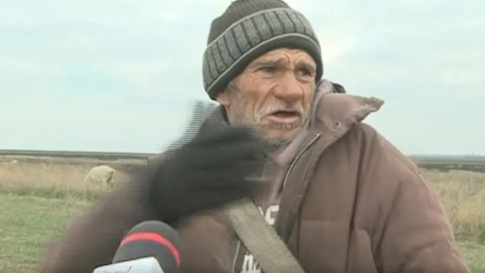 Ciobanul Crângașu, lecție dură pentru politicienii României Foto: Captură TV