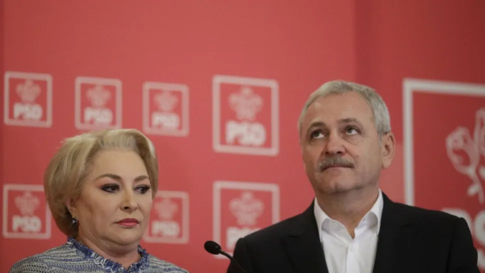 Viorica Dancila si Liviu Dragnea