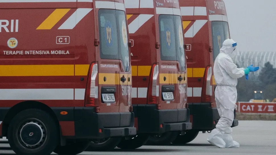 Transfer Germania pacienți COVID în stare gravă / Profimedia