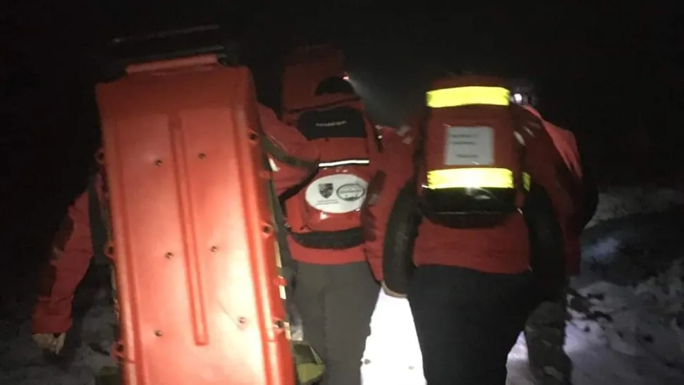 Intervenție Salvamont / Foto: Salvamont Romania-Dispeceratul National Salvamont