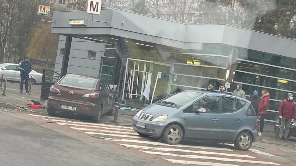 Accident spectaculos, în Bucureștii Noi
