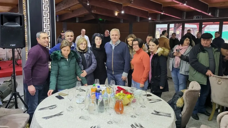 Liviu Dragnea, la Videle