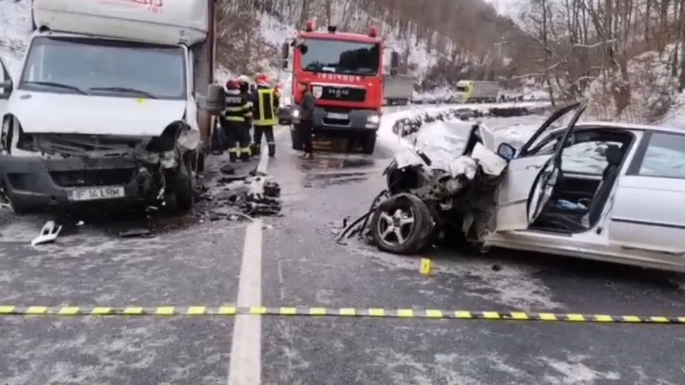 Accident teribil în Bistriţa-Năsăud