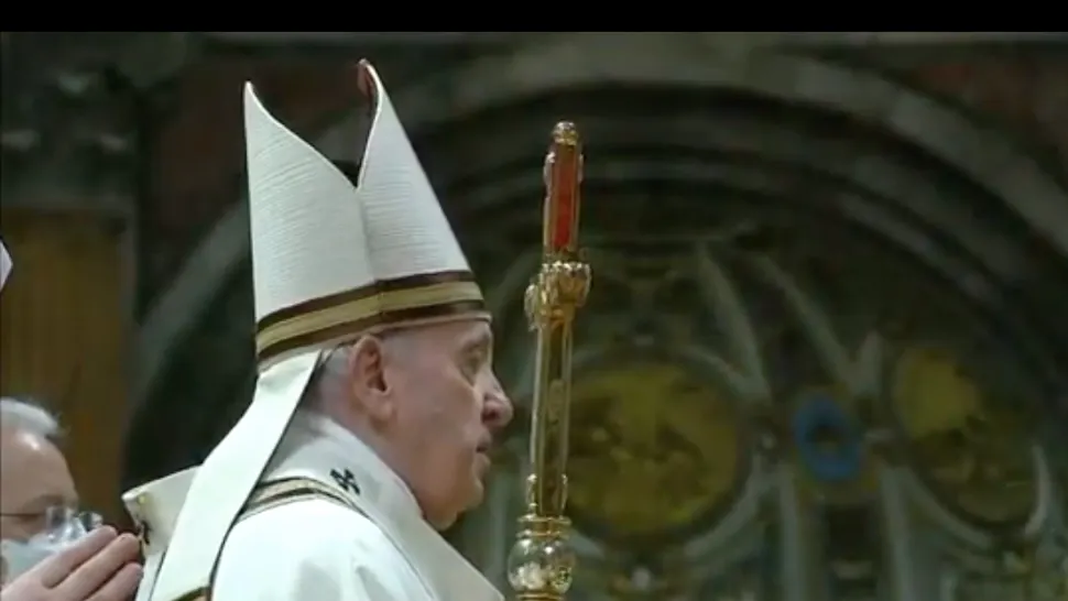 Papa Francisc FOTO: Captura video