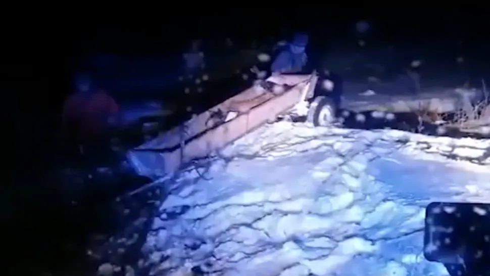 Căruță blocată / Captură video