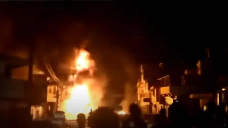 Explozie Haiti / Captură video Youtube