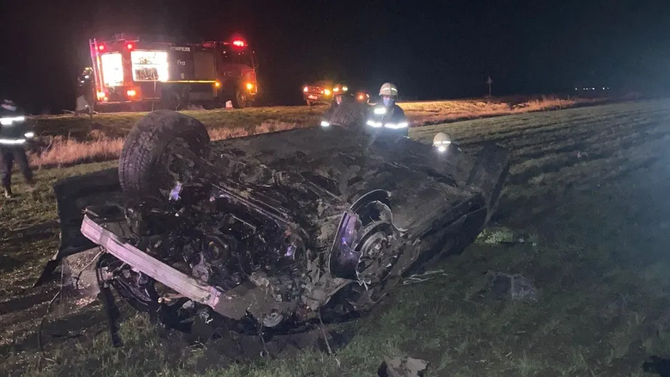 Accident VIOLENT în Ialomița: Sfârșit TRAGIC pentru un șofer Foto: ISU Ialomița