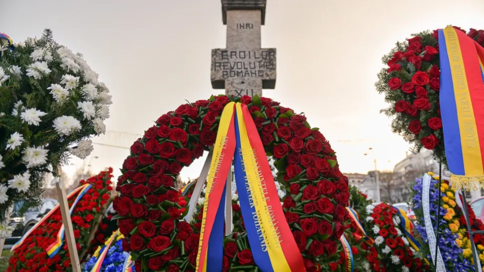 Coroană de flori / Foto: Administrația Prezidențială