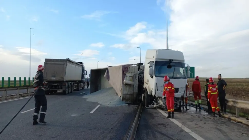 Accident A4, la Agigea