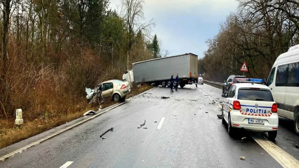 Accident grav în Ialomița