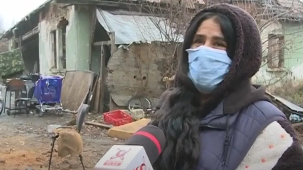 România 2021. Familie cu copii, la limita supraviețuirii, într-o casă abandonată. Moșul nu ajunge niciodată...