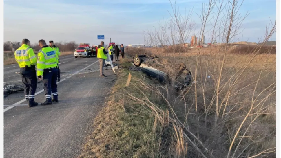 Accident rutier / Foto:InfoTrafic județ Timiș