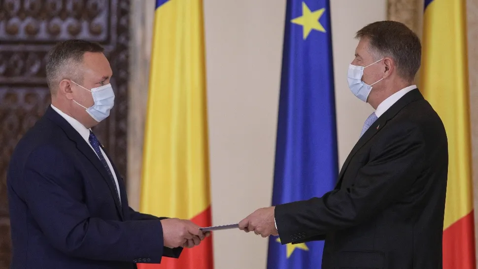 Nicolae Ciucă și Klaus Iohannis / Inquam Photos / Octav Ganea