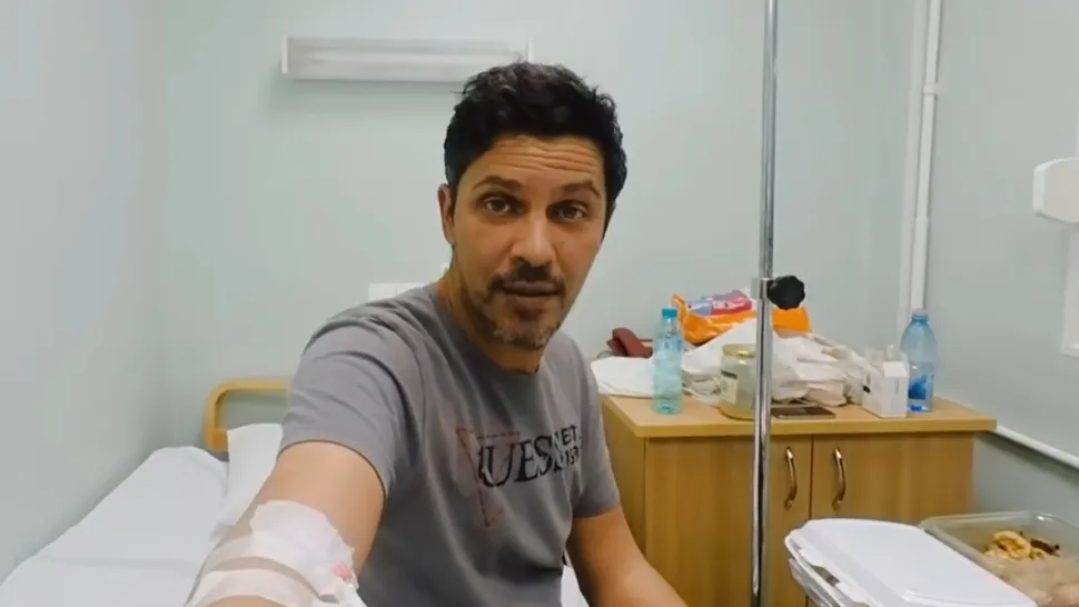 Lucian Viziru și-a petrecut Revelionul în spital