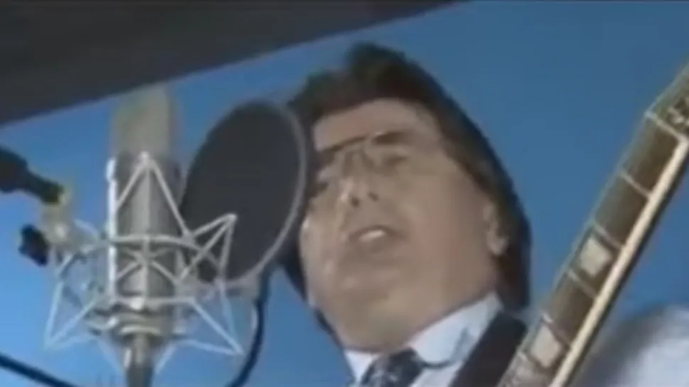 Nicolae Robu în studiou (captură video)