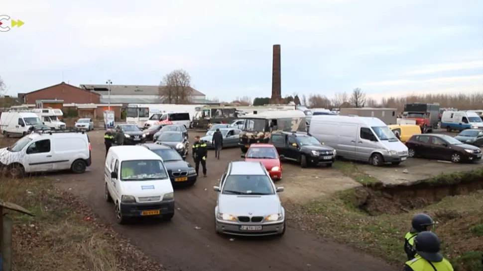 Petrecere ilegală în Olanda / Captură video