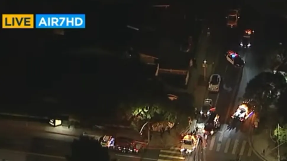Accident Los Angeles / Captură vieo ABC7