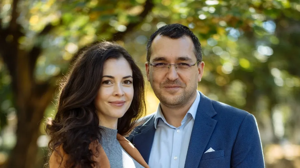 Laura Ștefănuț și Vlad Voiculescu / Sursa foto: Facebook