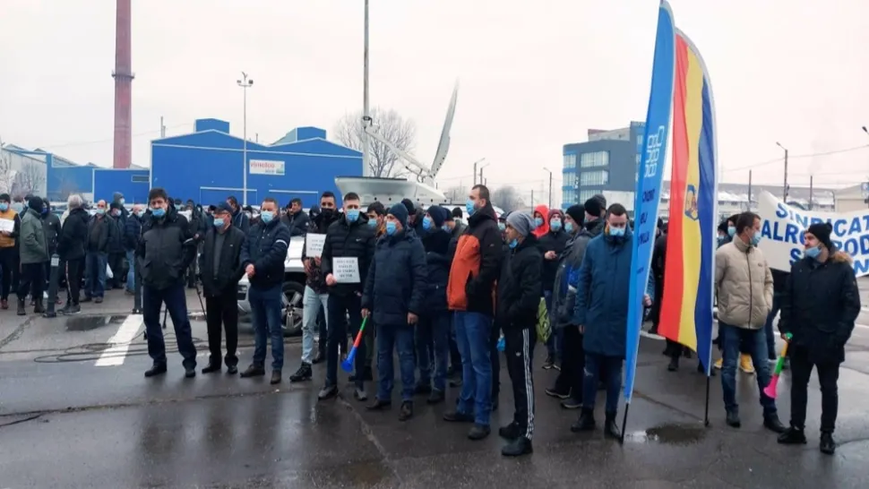 Protest Alro Slatina