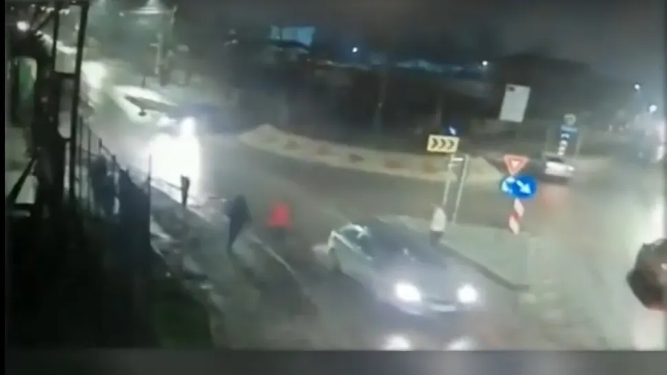 Primele imagini din momentul crimei de la Bolintin Vale